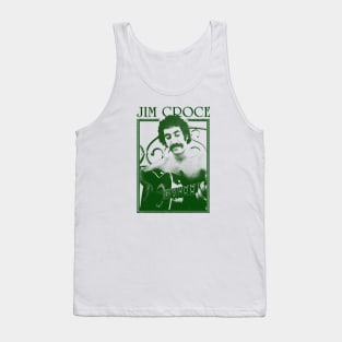 Jim Croce || Green Vintage Variant Tank Top